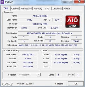 amd a10 4600m драйвера